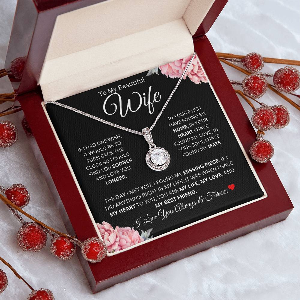 To My Beautiful Wife | Eternal Hope Necklace