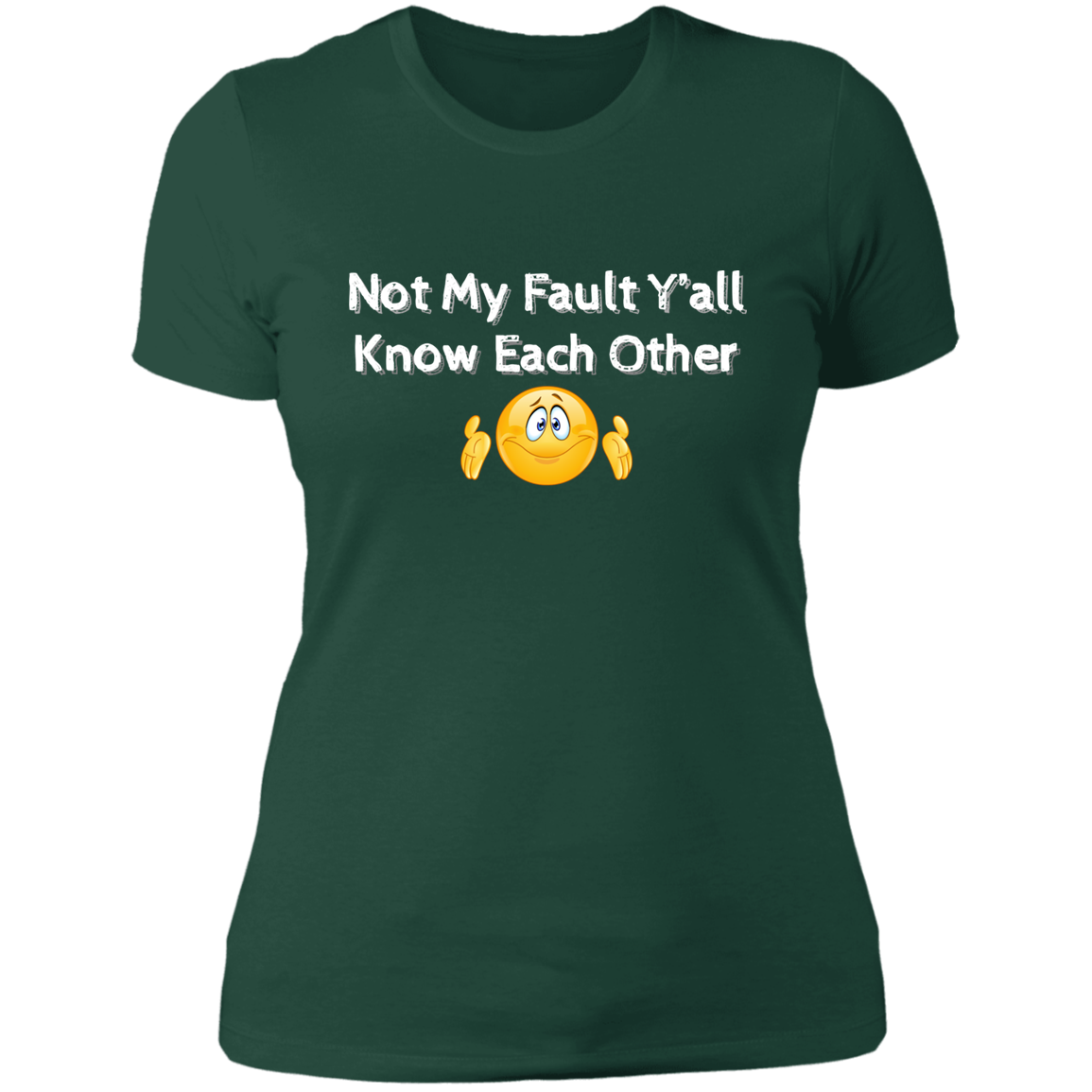 Not My Fault Y'all Know Each Other T-Shirt