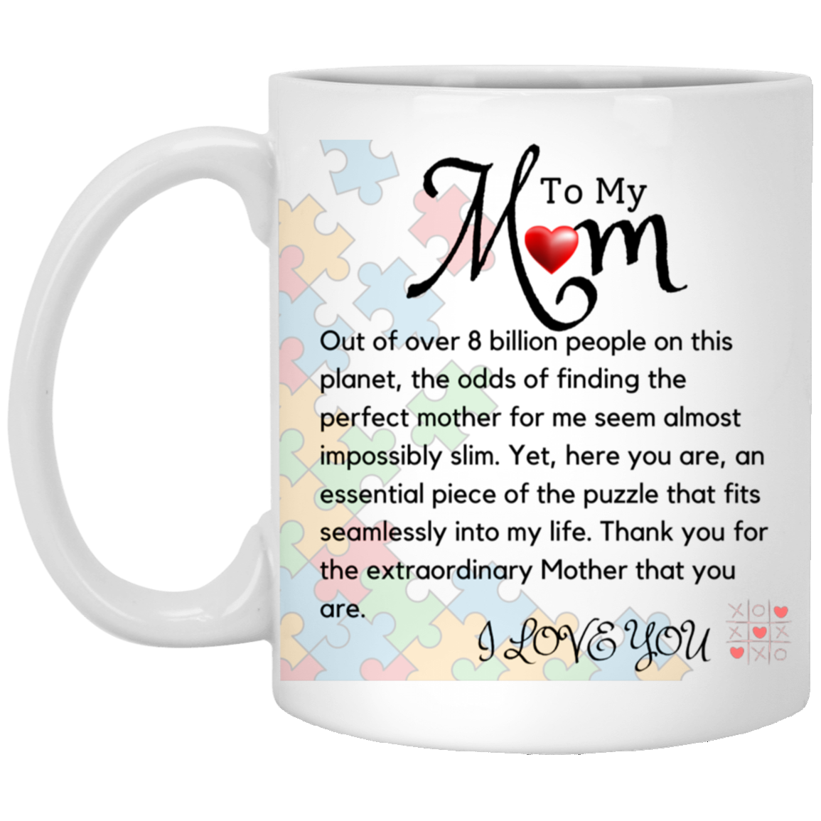 Perfect Puzzle Piece | 11oz White Mug