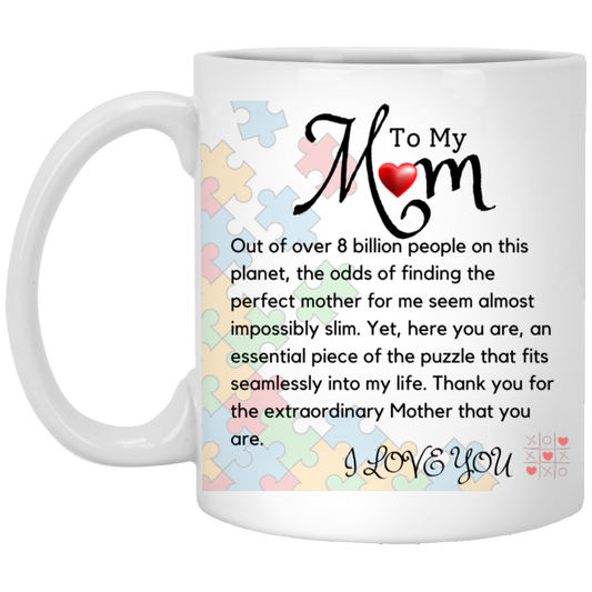 Perfect Puzzle Piece | 11oz White Mug