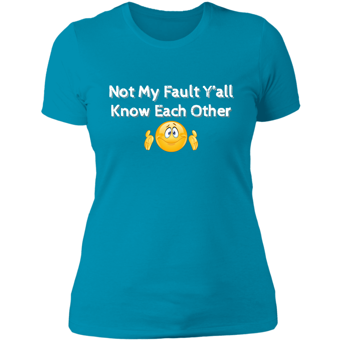 Not My Fault Y'all Know Each Other T-Shirt