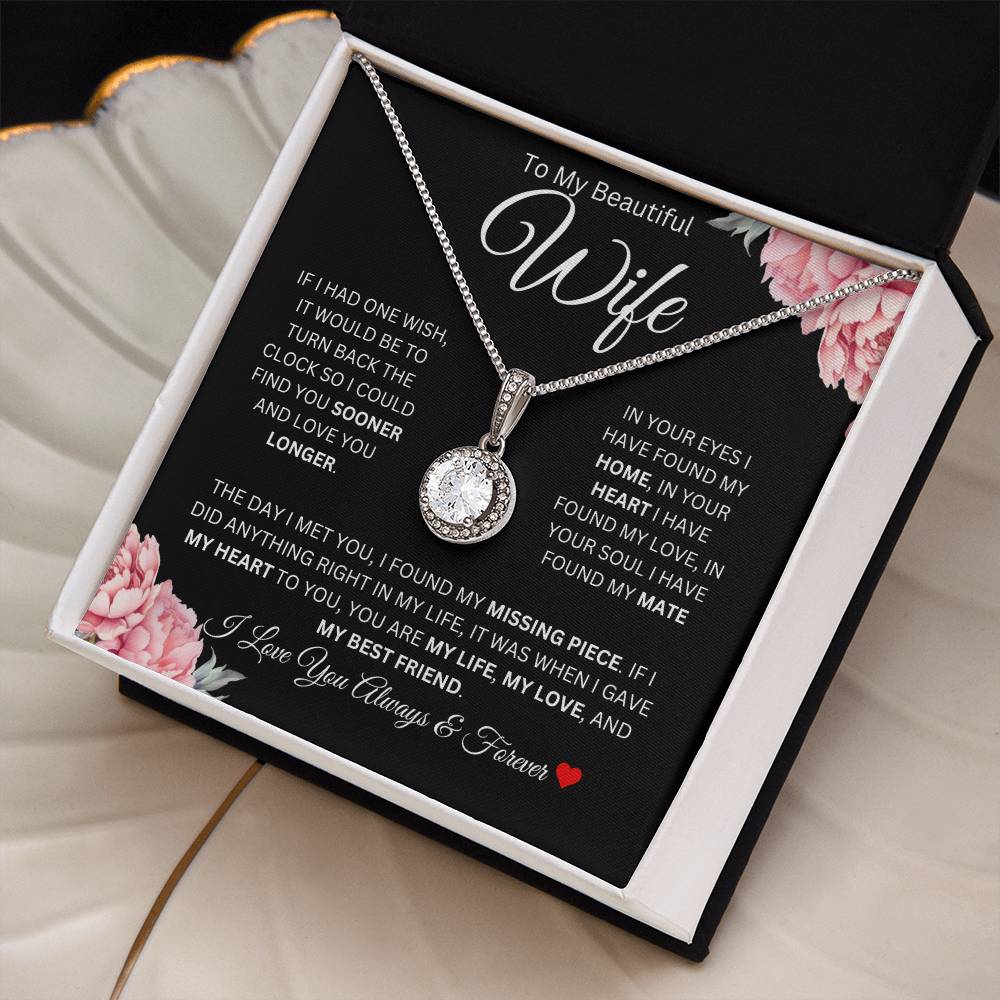 To My Beautiful Wife | Eternal Hope Necklace