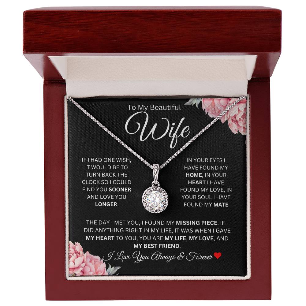 To My Beautiful Wife | Eternal Hope Necklace