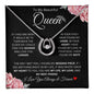To My Beautiful Queen | Love Knot Necklace
