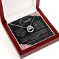 To My Beautiful Queen | Love Knot Necklace