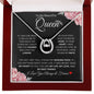 To My Beautiful Queen | Love Knot Necklace